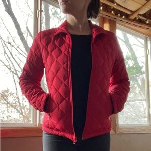 Beautiful Tommy Hilfiger (Tommy Jean) Women’s Diamond Quilted Red Jacket size SM